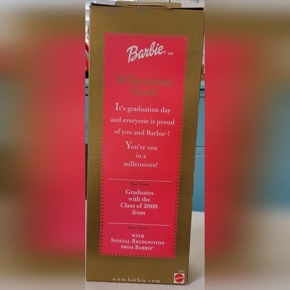 Mattel Millennium Barbie Class of 2000, Blue, NIB! - Picture 2 of 3
